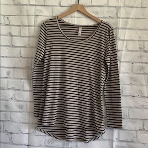 Lularoe Striped Lynnae